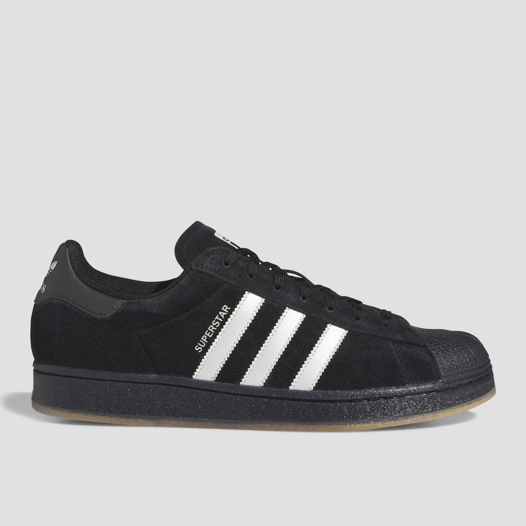 adidas Skateboarding Superstar ADV Skate Shoes Core Black Zero Met Slugger Skate Store