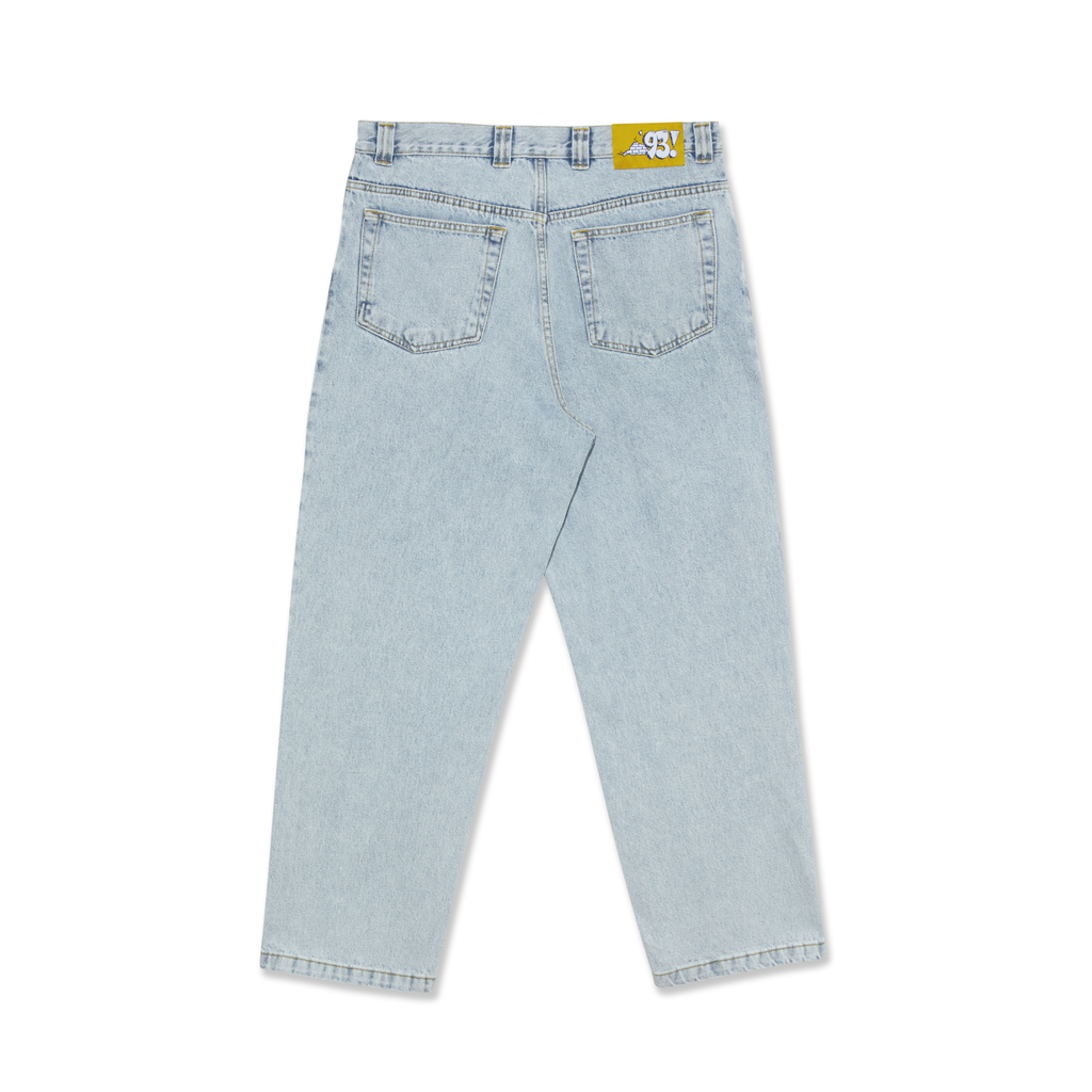 Polar Skate Co. 93 Denim Trousers - Light Blue – Slugger Skate Store