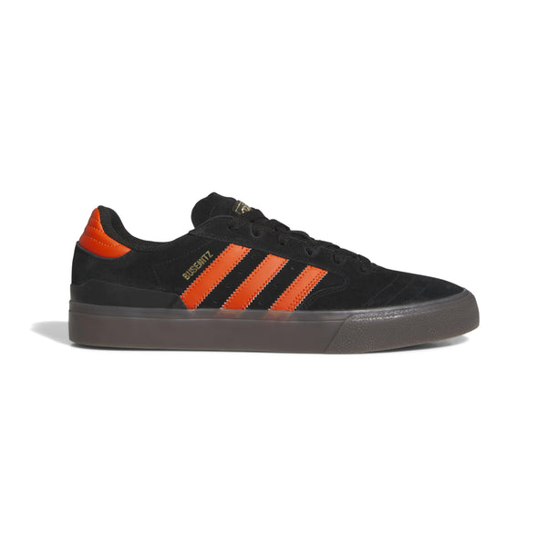 Adidas  Busenitz Vulc II Skate Shoes - Core Black / Collegiate Orange / Gum