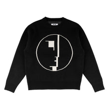 Welcome X Bauhaus Emblem Knit Sweater - Black