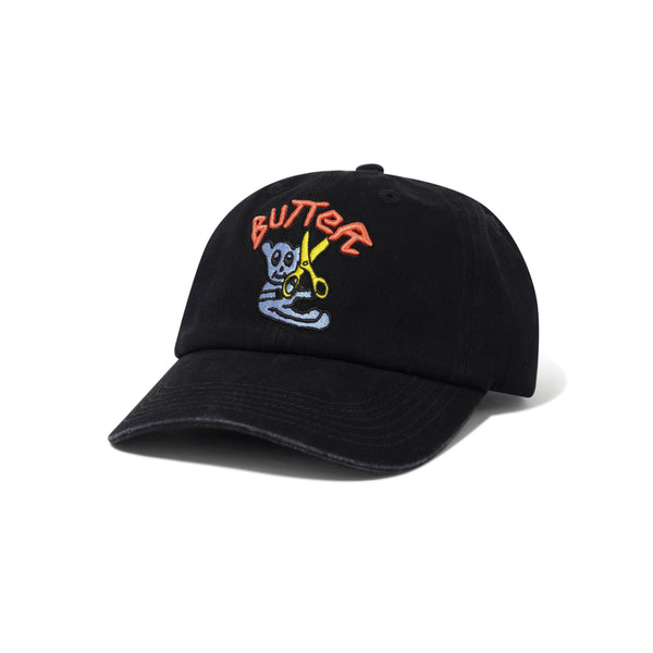 Butter Goods Bear 6 Panel Cap - Black