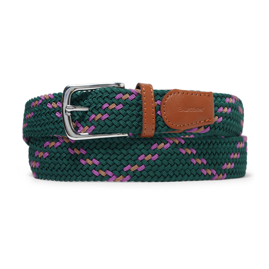 Butter Goods Braided Belt - Forest