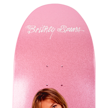 Welcome X Britney Spears Baby One More Time On Boline 2.0 Skateboard Deck Pink Glitter - 9.5"