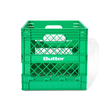 Butter Goods Collapsible Record Crate -  Green