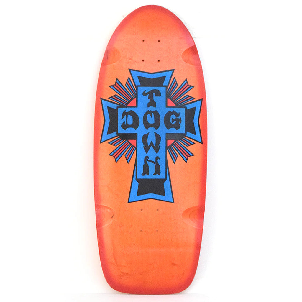 Dogtown Skateboards Big Cross 70's Classic Skateboard Deck