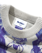 Butter Goods Davide Knit Sweater - Grey