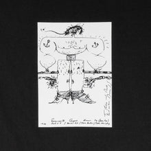 Welcome X Bauhaus Exquisite Corpse Garment Dyed Tee - Black