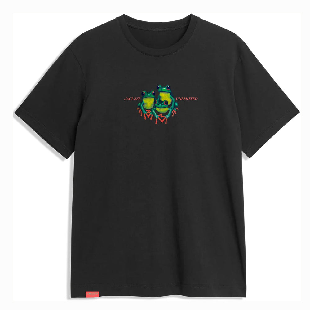 Jacuzzi Unlimited Frogs Tee - Black