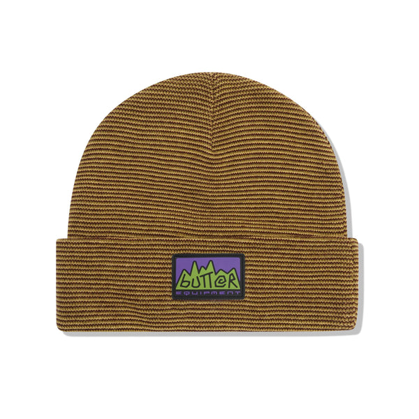 Butter Goods Lines Beanie - Brown