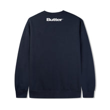 Butter Goods x Blue Note Records Logo Felt Applique Crewneck - Navy