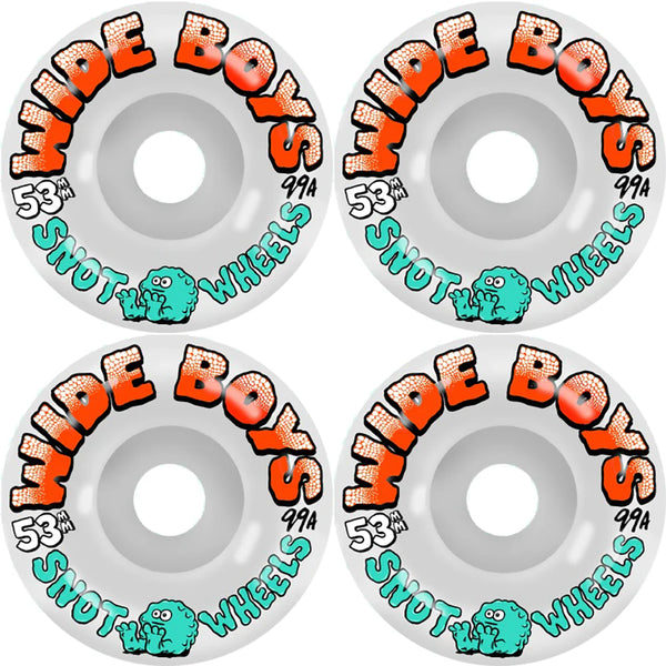 Snot Wheel Co Wide Boys Wheels 53mm Glow In The Dark