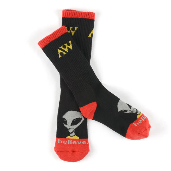 Alien Workshop Visitor Socks (Pair) - Black