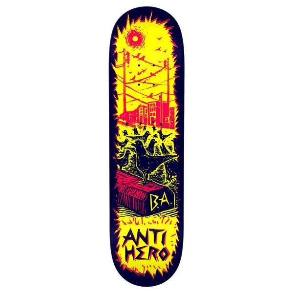 Anti Hero Skateboards B.A. Pigeon Vision Skateboard Deck -8.75