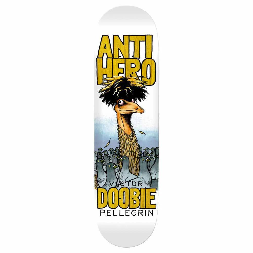 Anti Hero Skateboards Victor Doobie Pellegrin Debut Skateboard Deck  - 8.75