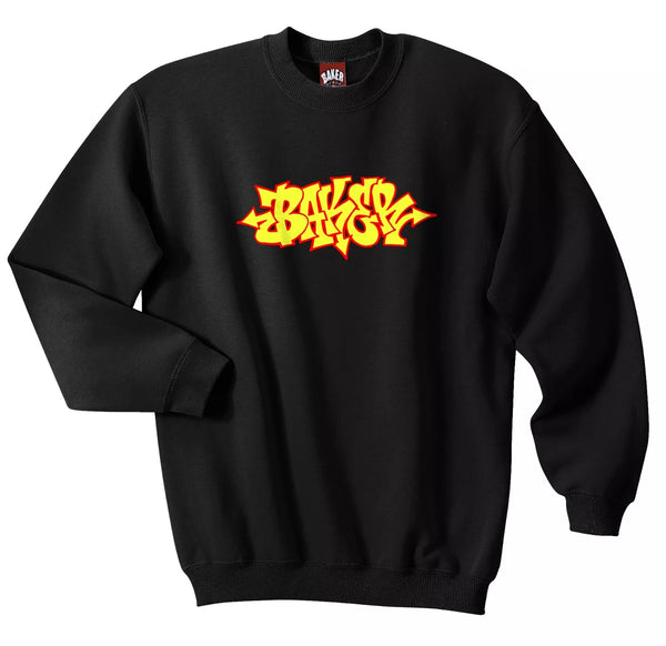 Baker Bomb Crewneck - Black