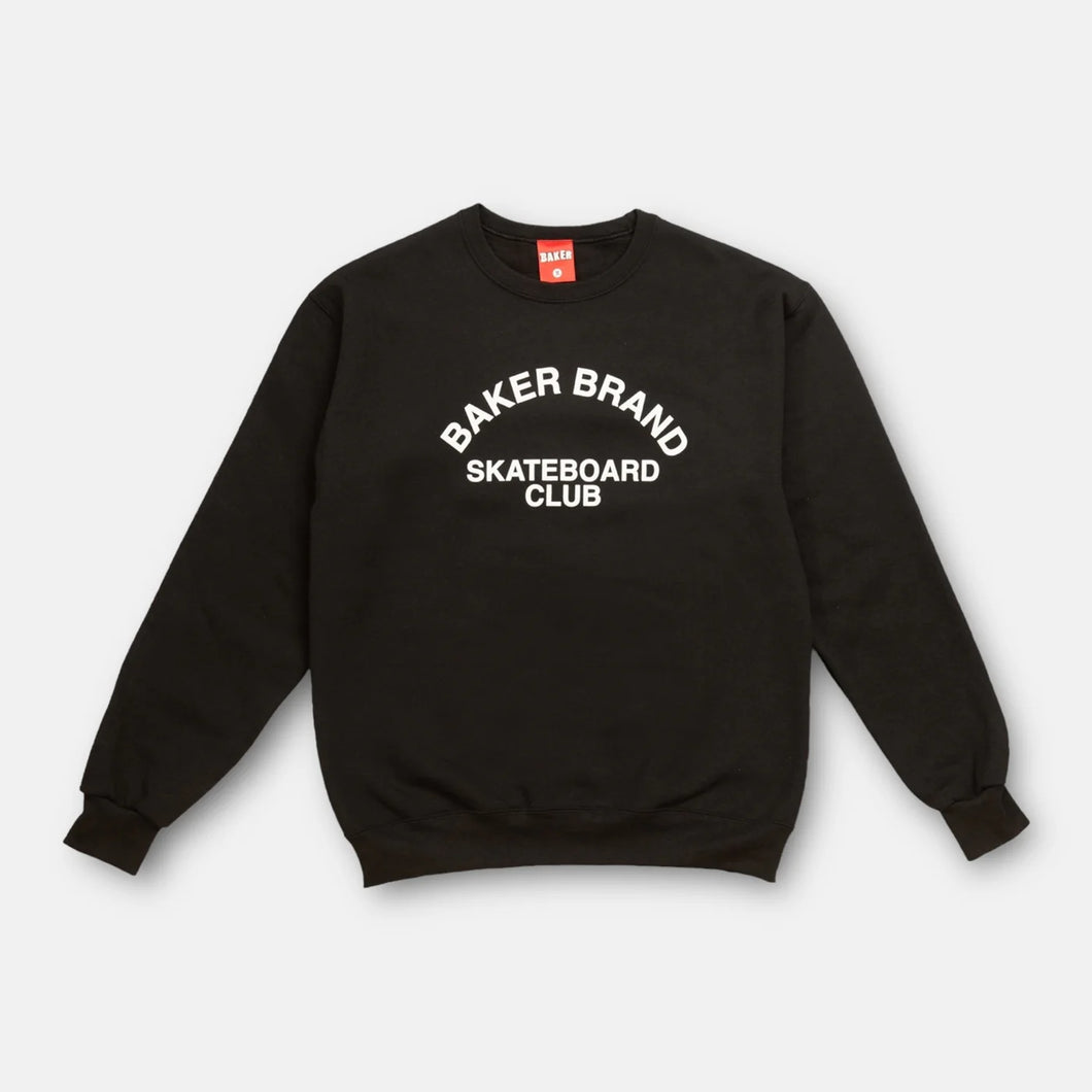 Baker Club Crewneck - Black