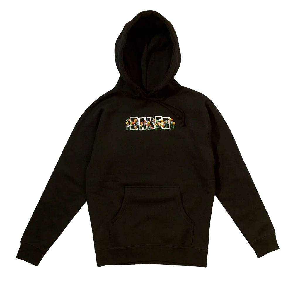 Baker Brand Logo Floral Hoodie - Black – Slugger Skate Store