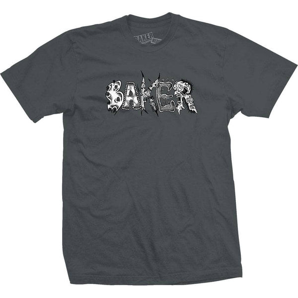 Baker Maniac Tee - Charcoal