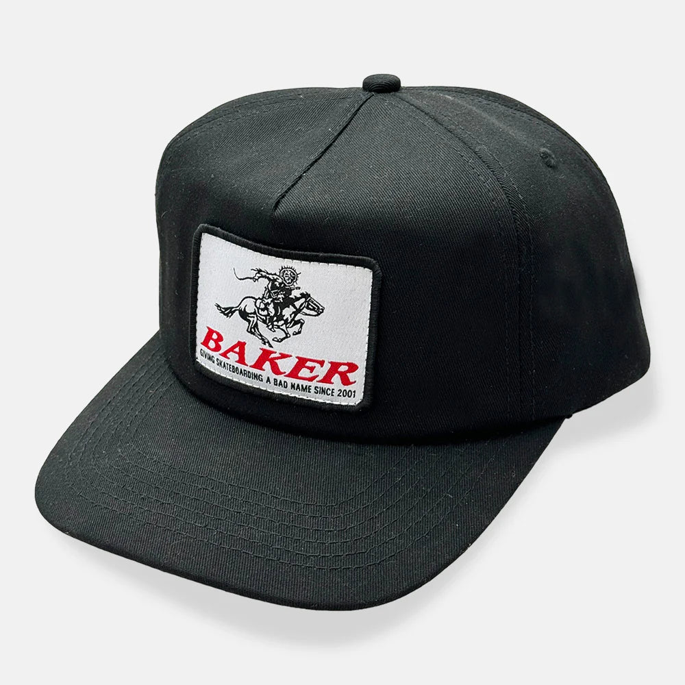 Baker Stallion Snapback Cap - Black