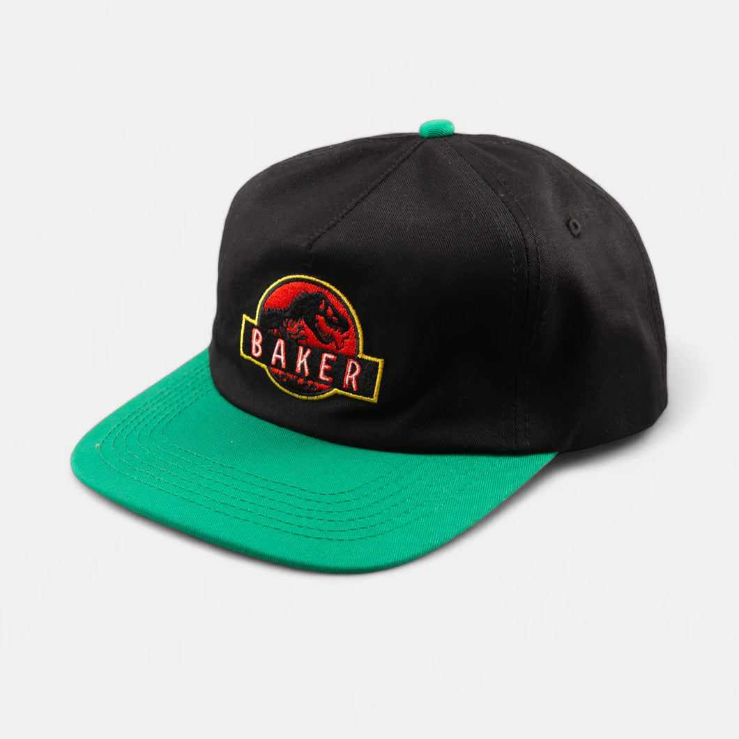 Baker Stoned Age Snapback Cap - Black / Green