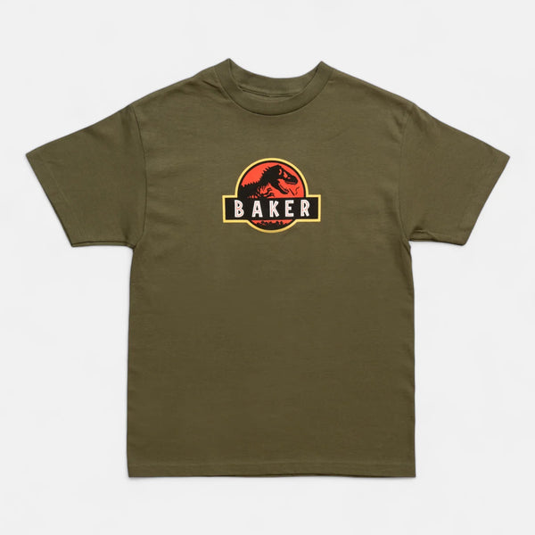 Baker Stoned Age Tee - Military Green