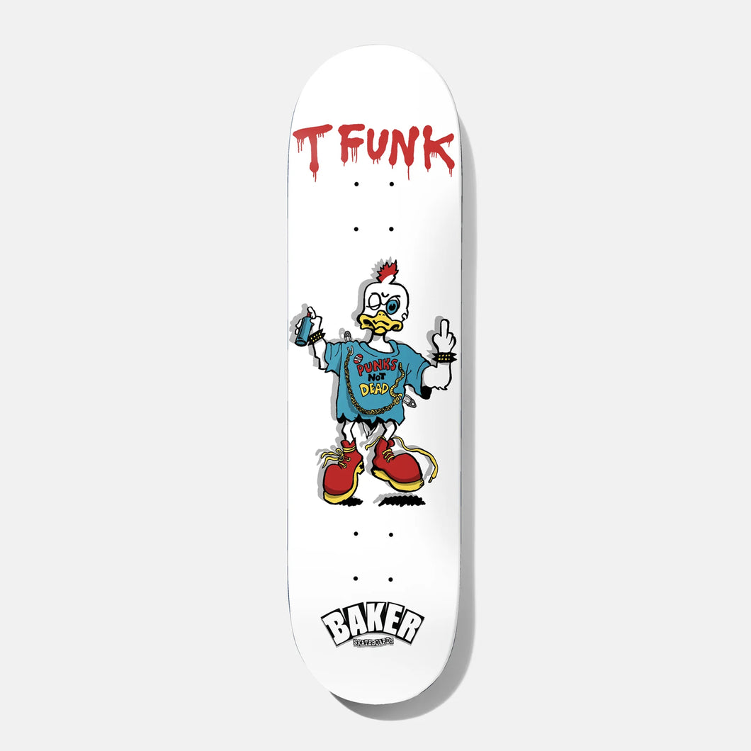 Baker Skateboards T Funk Funks Not Dead Skateboard Deck - 9.0