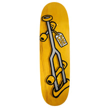 Black Label Skateboards Crutch Deck - 9.5 Egg - Assorted Stains