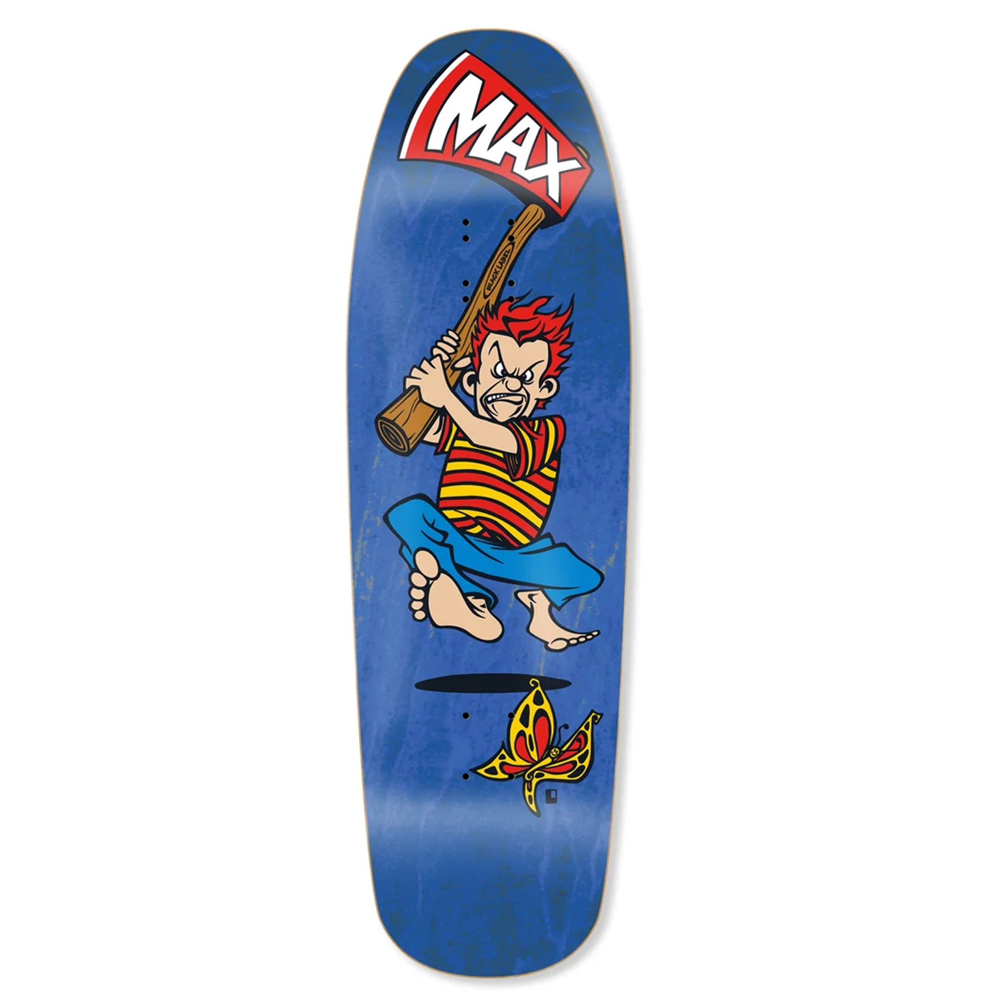 Black Label Skateboards Max Evans Axe '91 Reissue Deck - 9.625 - Assor ...