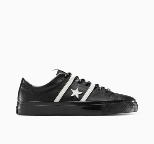 Converse CONS X Bobby Dekeyser One Star Academy Pro Skateboarding Shoes - Black / Egret / Egret