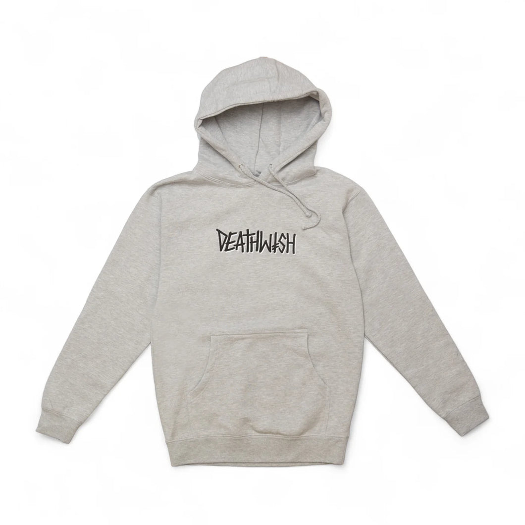 Deathwish Deathspray Hoodie - Heather Grey