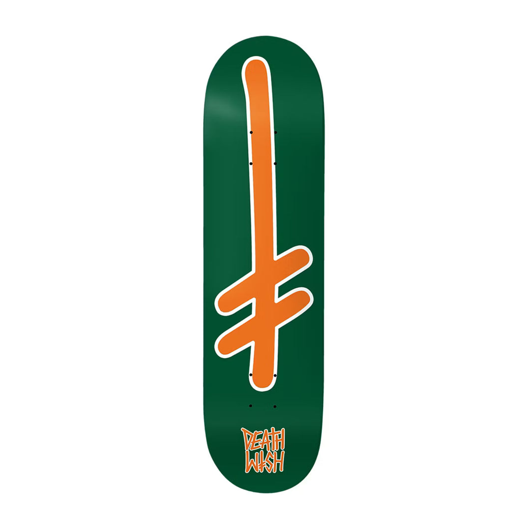 Deathwish Gang Logo University Skateboard Deck - 8.25