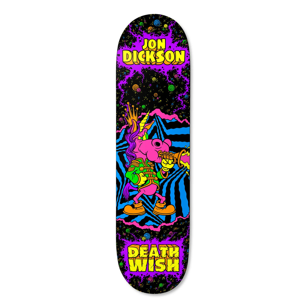 Deathwish Dickson Lords Of The Underworld Skateboard Deck - 8.3875