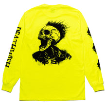 Deathwish Creeping Long Sleeve Tee - Neon