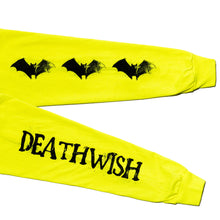 Deathwish Creeping Long Sleeve Tee - Neon