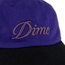 Dime MTL Cursive Low Pro Cap - Purple / Black