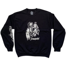 Dungeon Lights Out Crewneck Sweatshirt - Black With Glow In The Dark Print