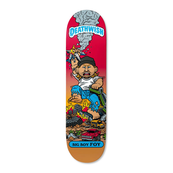 Deathwish Jamie Foy Low Life Kids Skateboard Deck - 8.25