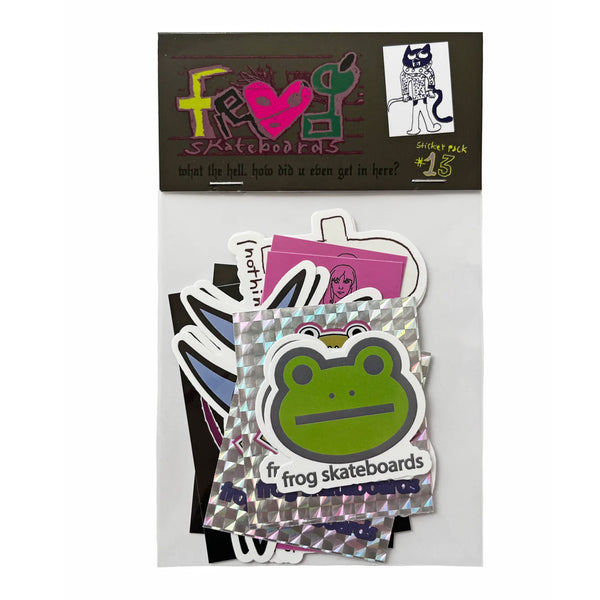 Frog Skateboards Sticker Pack #13