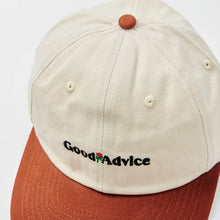 Good Advice Chat Line Cap - Cream / Rust