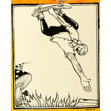 Anti Hero Skateboards x Skate Shop Day 2025 Grosso Handplant Orange Skateboard Deck - 9.25