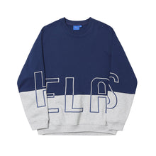 Helas Negative Crewneck - Grey / Navy