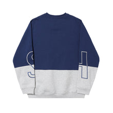 Helas Negative Crewneck - Grey / Navy