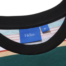 Helas Rayures Tee - Green / Black