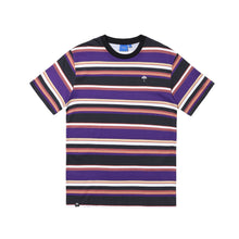 Helas Rayures Tee - Purple / Black