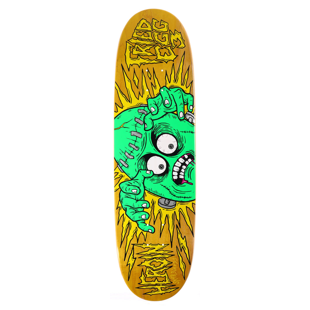 Heroin Skateboards Fried Egg 3 Skateboard Deck - 8.9