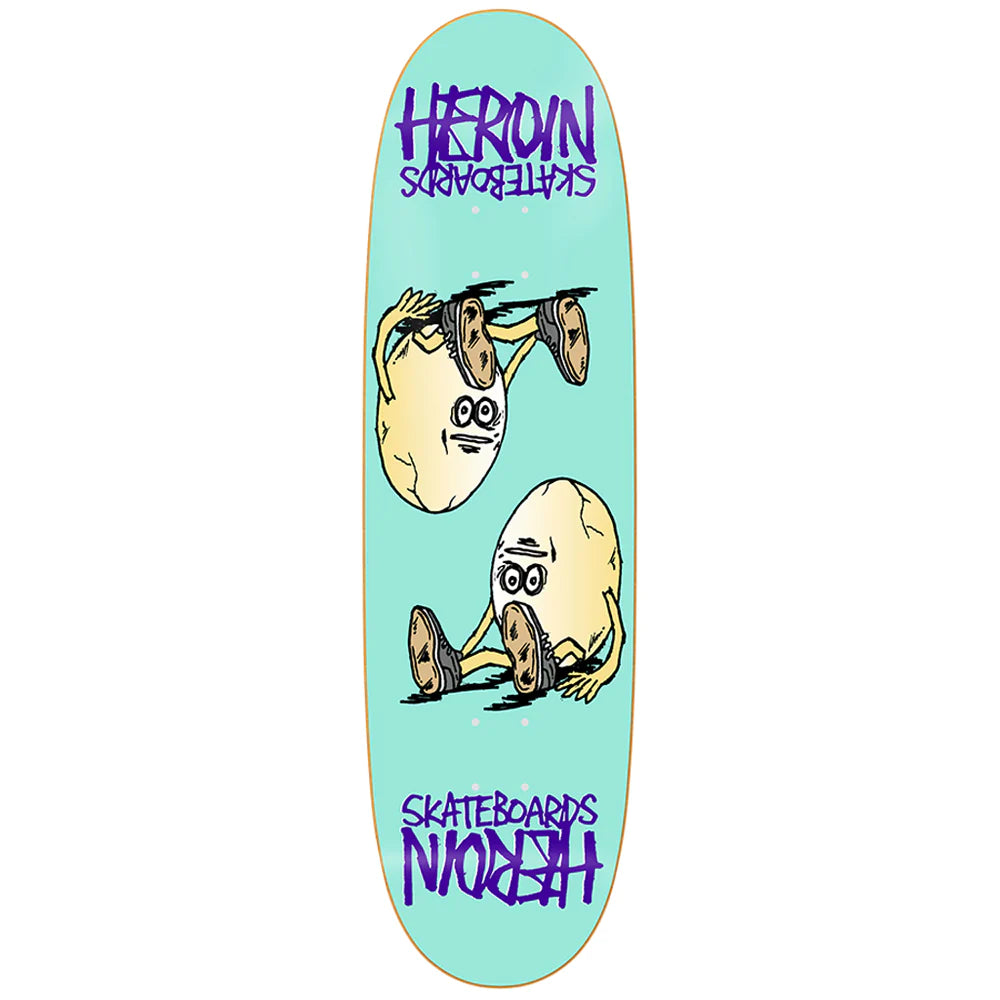 Heroin Skateboards Symmetrical Egg Skateboard Deck - 8.75 – Slugger ...