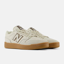 New Balance Numeric 480 Andrew Reynolds Skateboard Shoes - Sea Salt With Brown