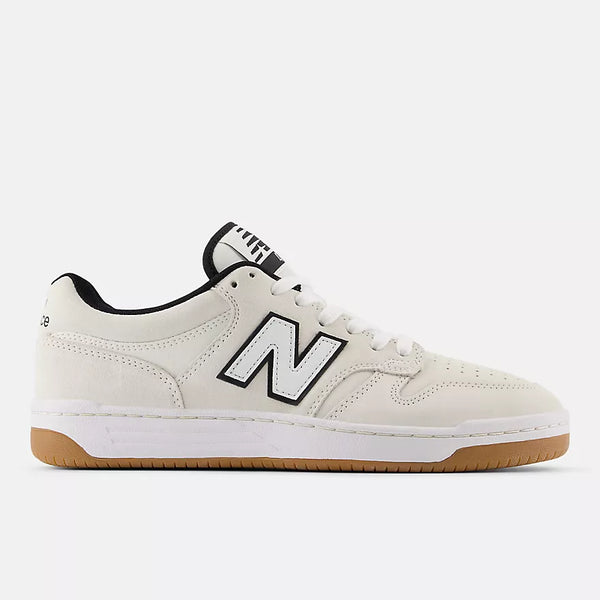New Balance Numeric 480 Skateboard Shoes - White With Black