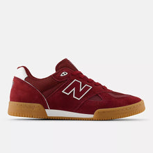 New Balance Numeric NM600 Tom Knox Skateboard Shoes - Burgundy With White