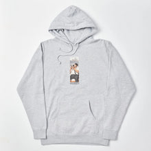 North Skate Mag Ali Super 8mm Hoodie - Heather Grey